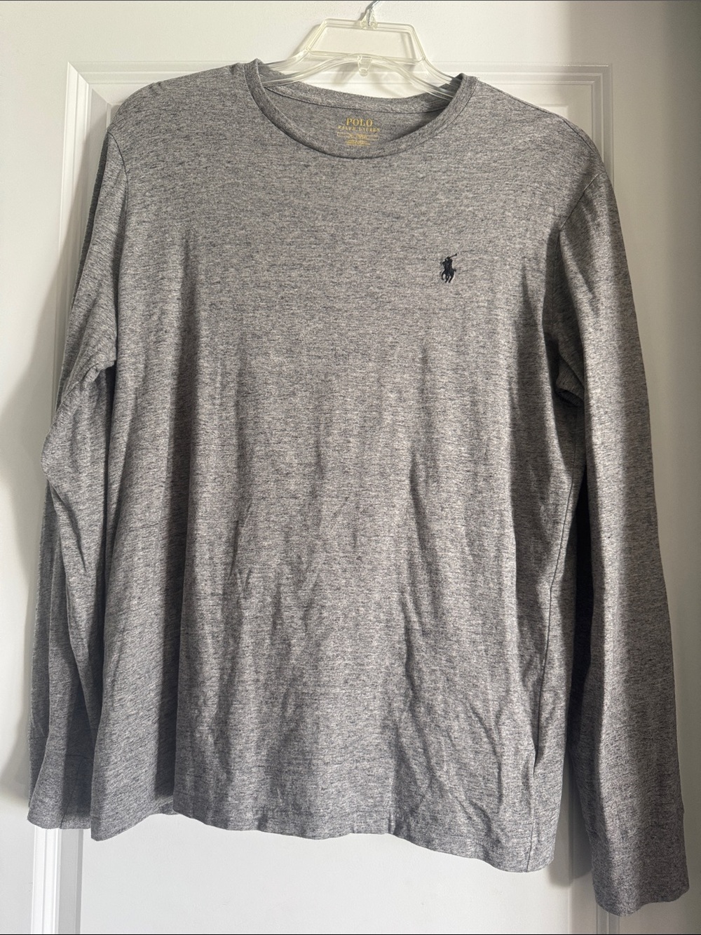 Polo by Ralph Lauren Men’s Long-Sleeve Crewneck Tee - Gray(1063)